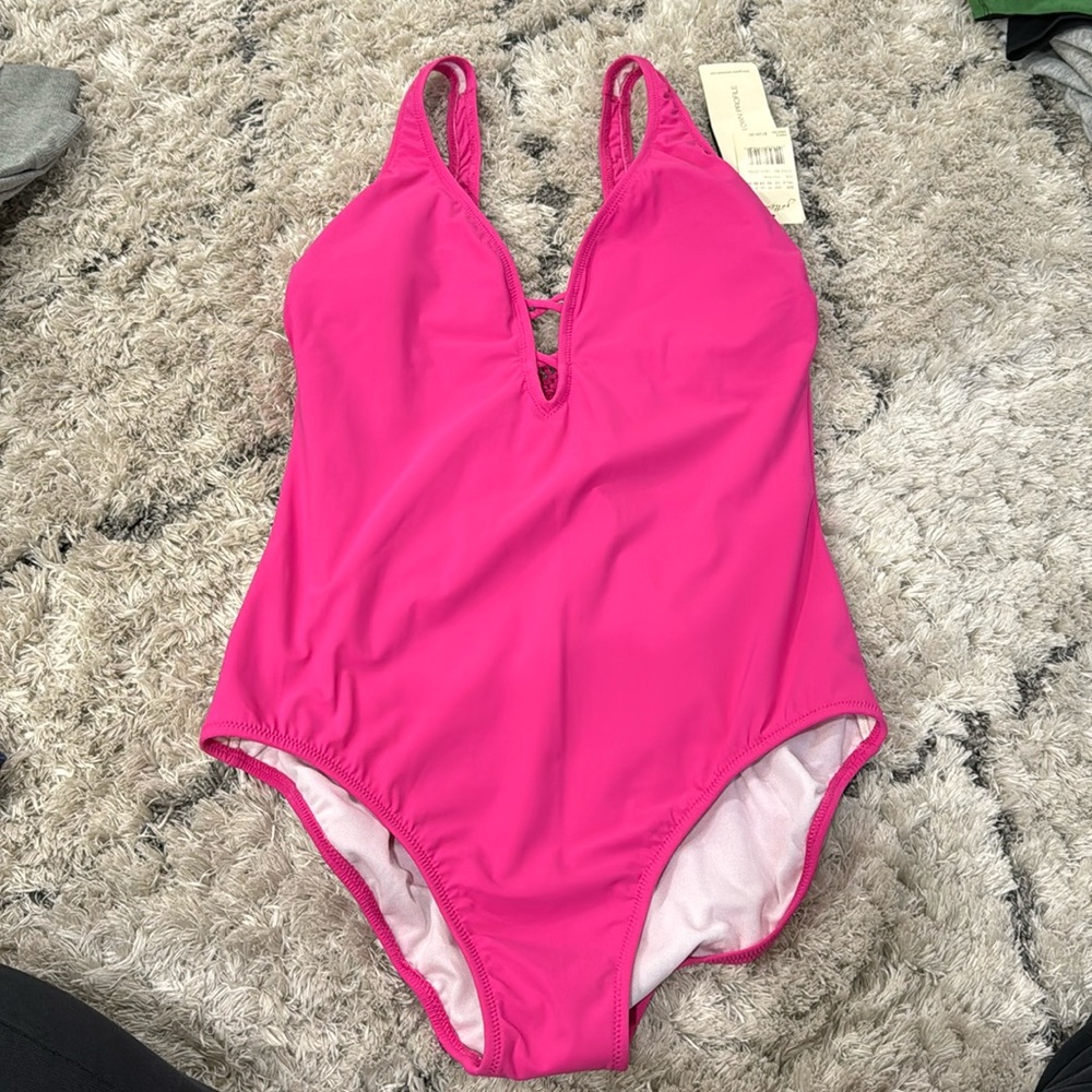 Beautiful pink bathing suit